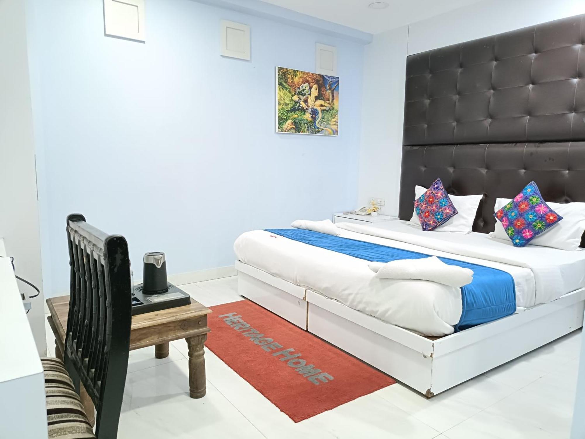 Hotel Heritage Home Walking 1 Minuit From R K Ashram Metro Station New Delhi Extérieur photo